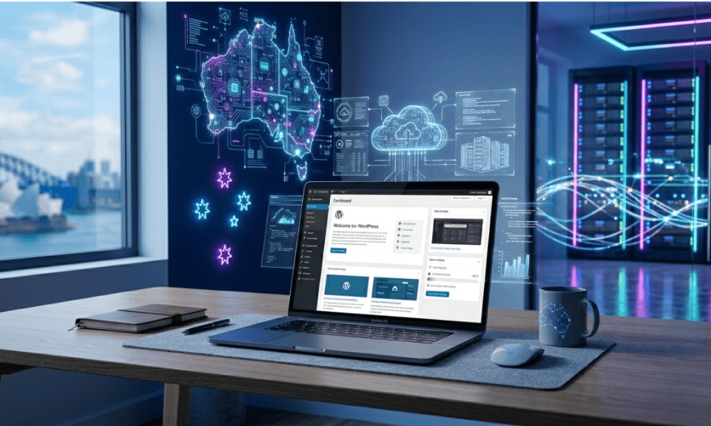 WordPress web hosting in Australia