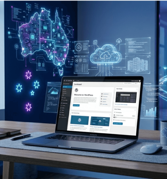 WordPress web hosting in Australia