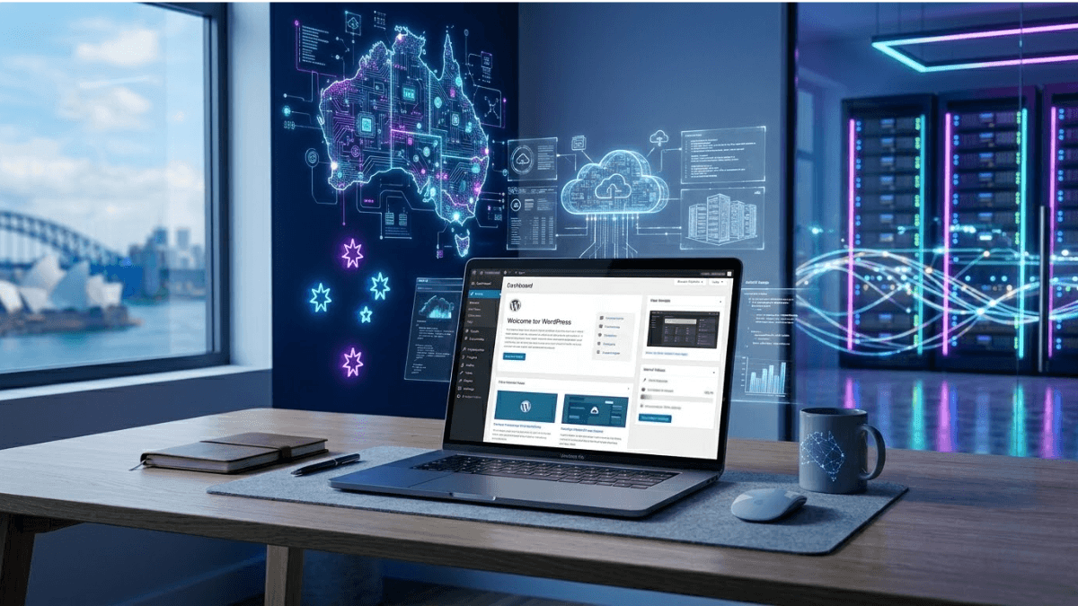 WordPress web hosting in Australia